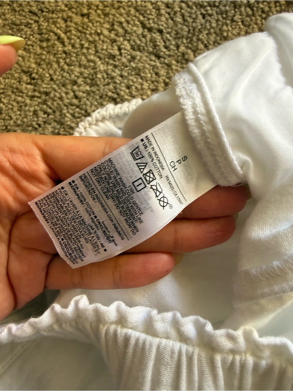 Old Navy Women’s Wide Leg Cotton Pants 🤍 - Picture 5 of 6